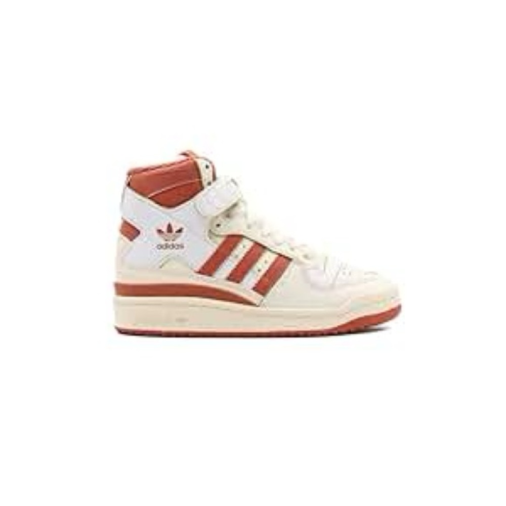Adidas Forum 84 Hi Off White Magic Earth GX4516
Women's Size 7.5 High Top Strap